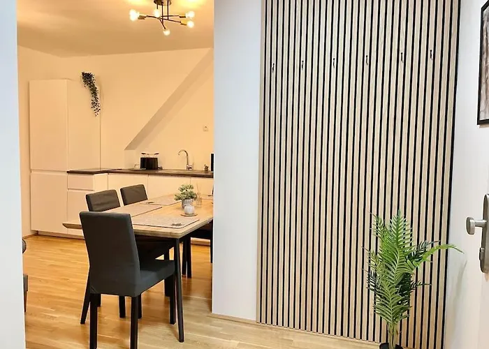 Rooftop Modern Apartment With Free Parking